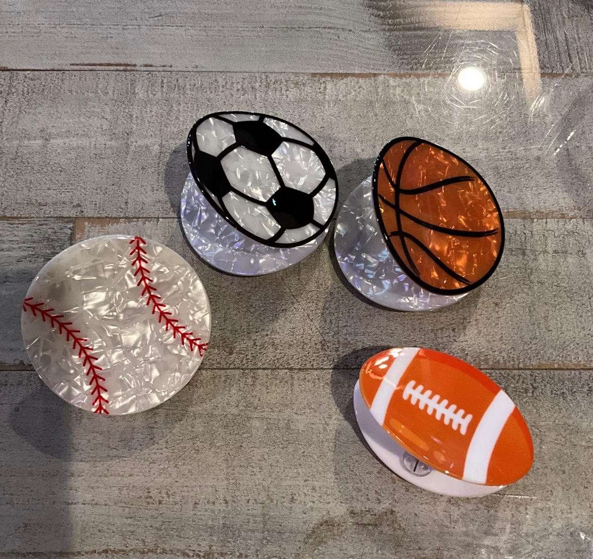Hair Clips Sports