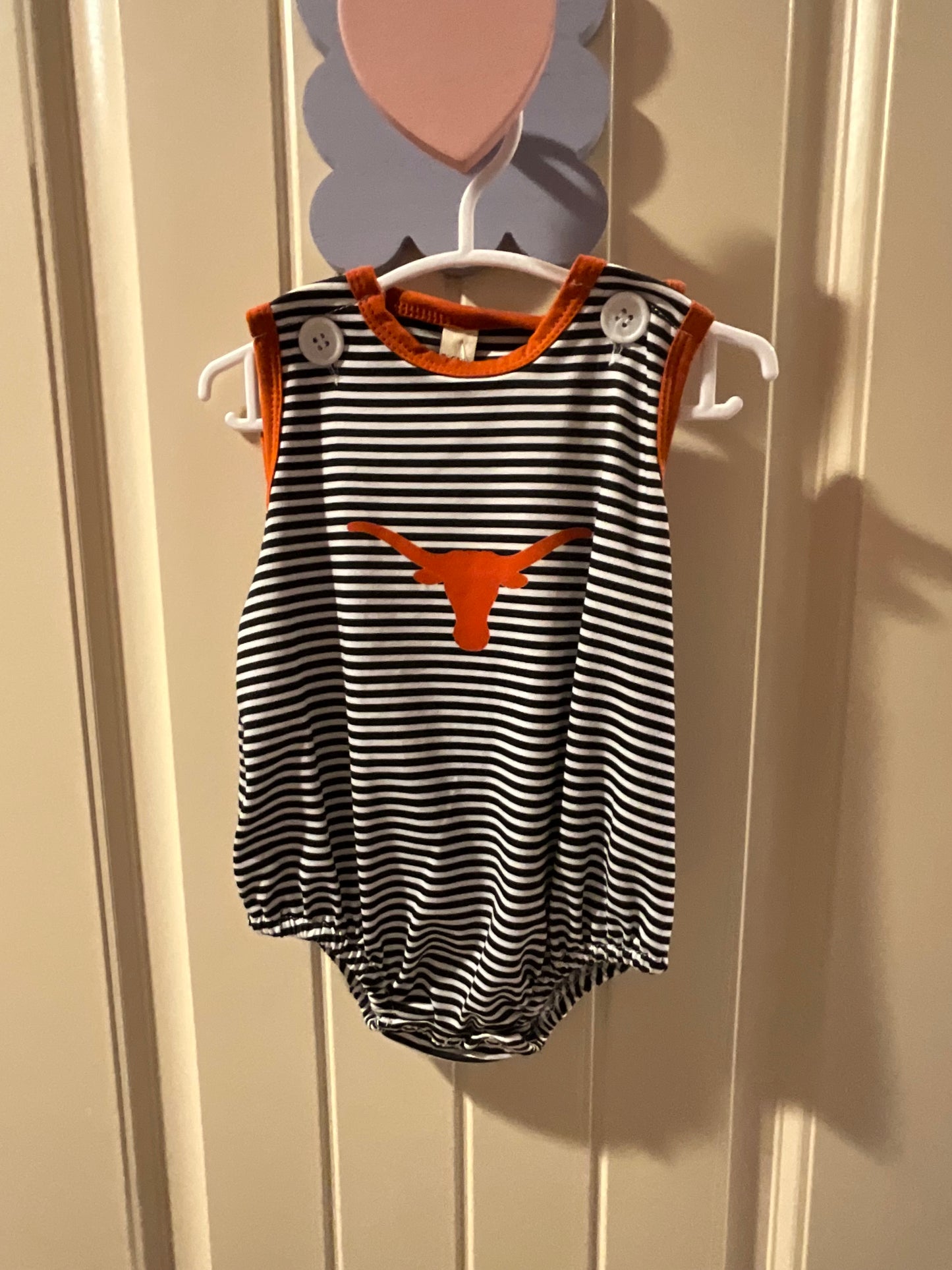 Texas Longhorn Romper