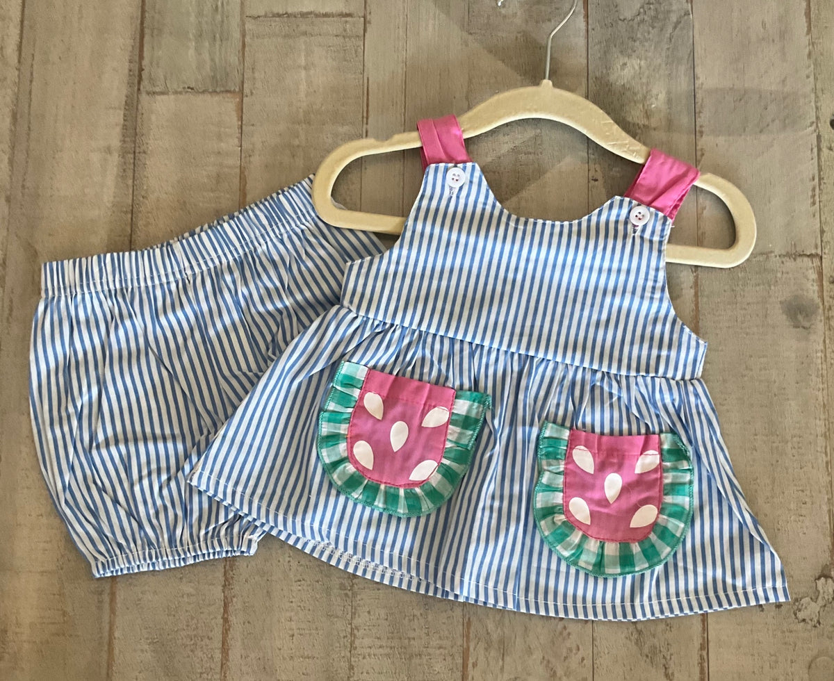 Watermelon Bloomer Set