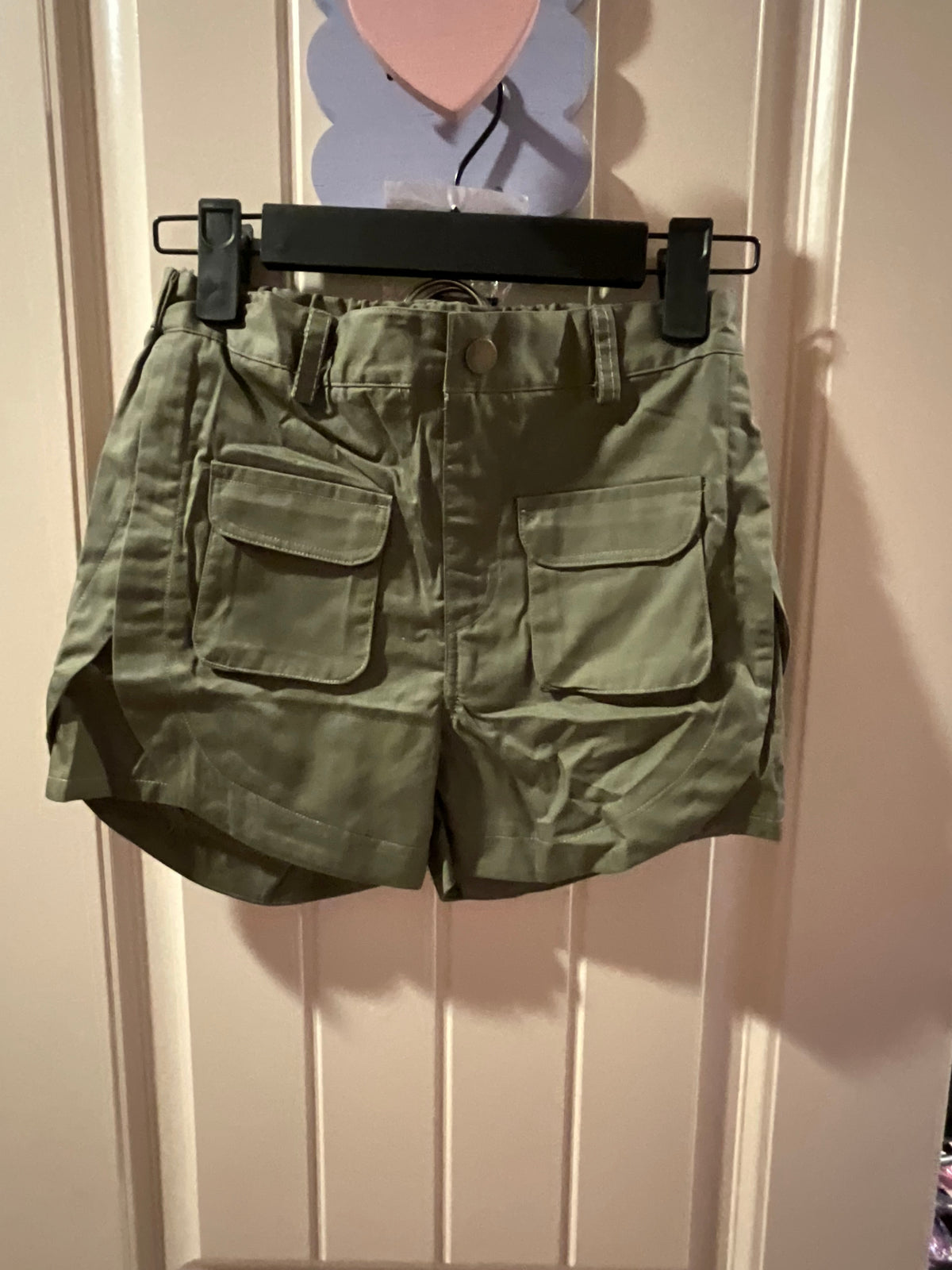 Shorts Green with belt