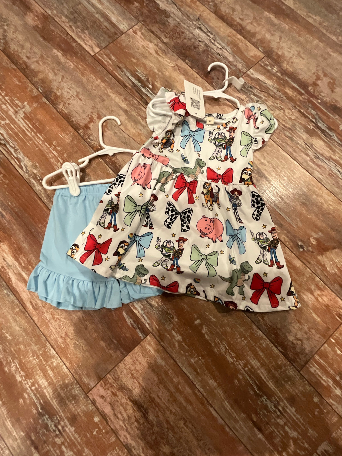Toy Bow Short Set