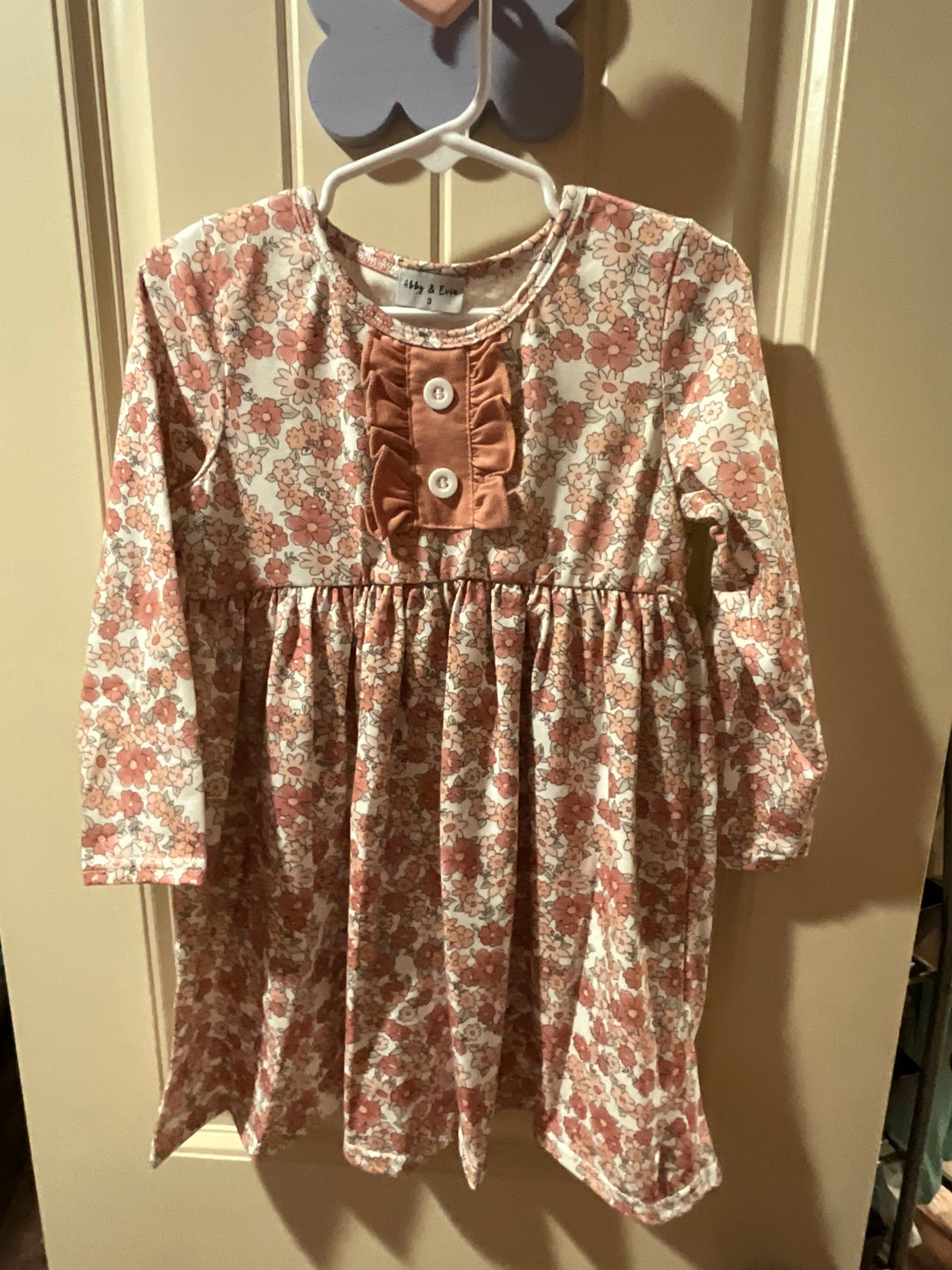 Floral Brown Dress