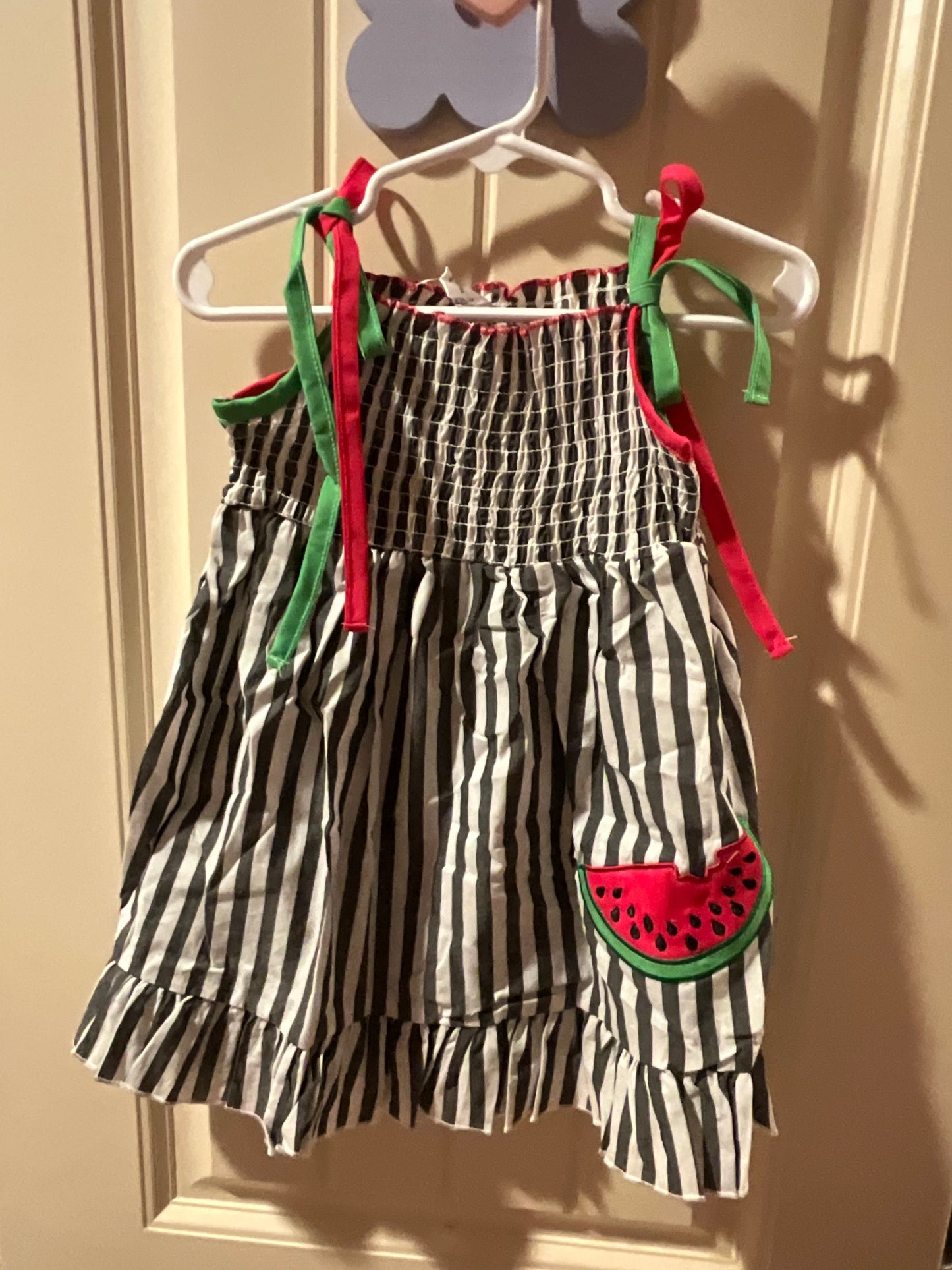 Watermelon Stripe Dress