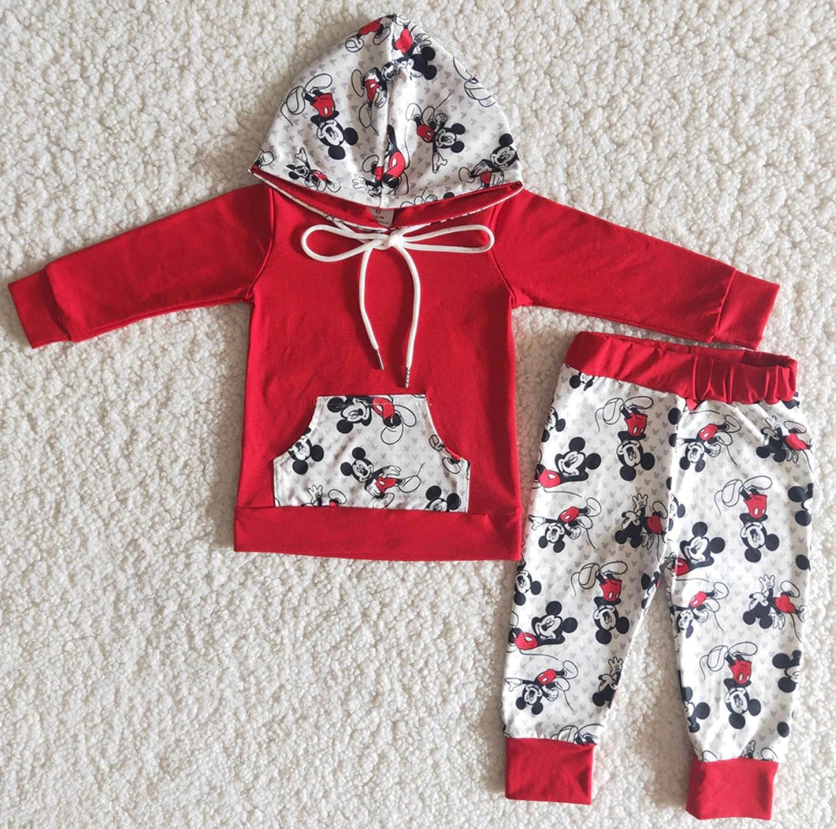 Cartoon Mouse Pant Set