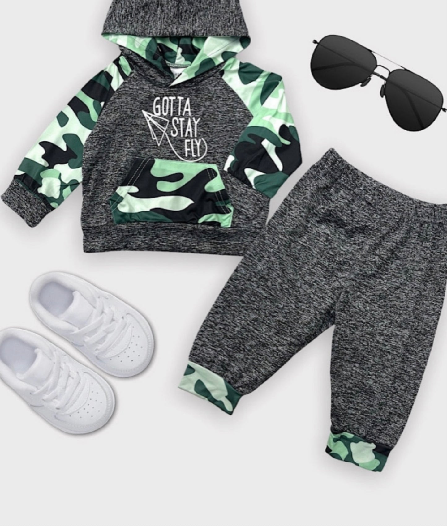 Camo Pant Set