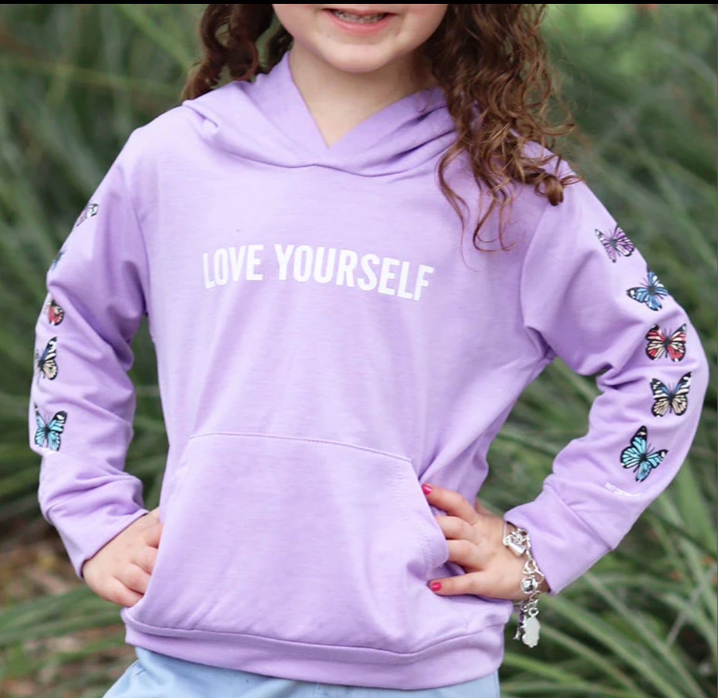 Butterfly Hoodie Love Yourself