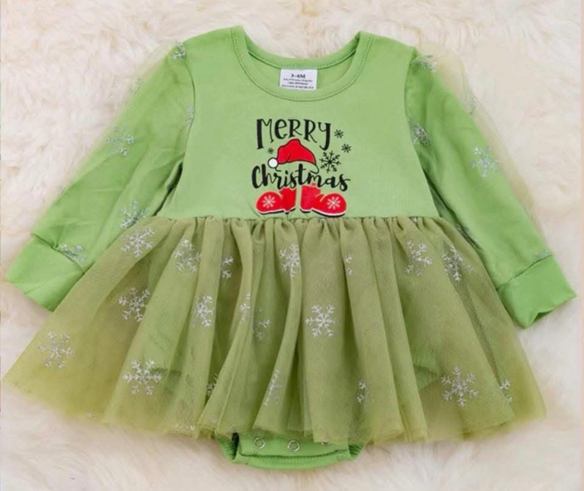 Snowflake Net Romper