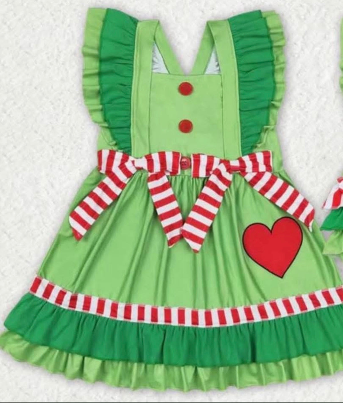 Gr*nch Stripe Dress