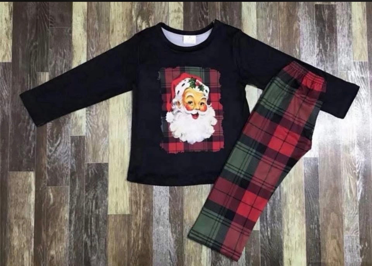 Pjs Santa Plaid
