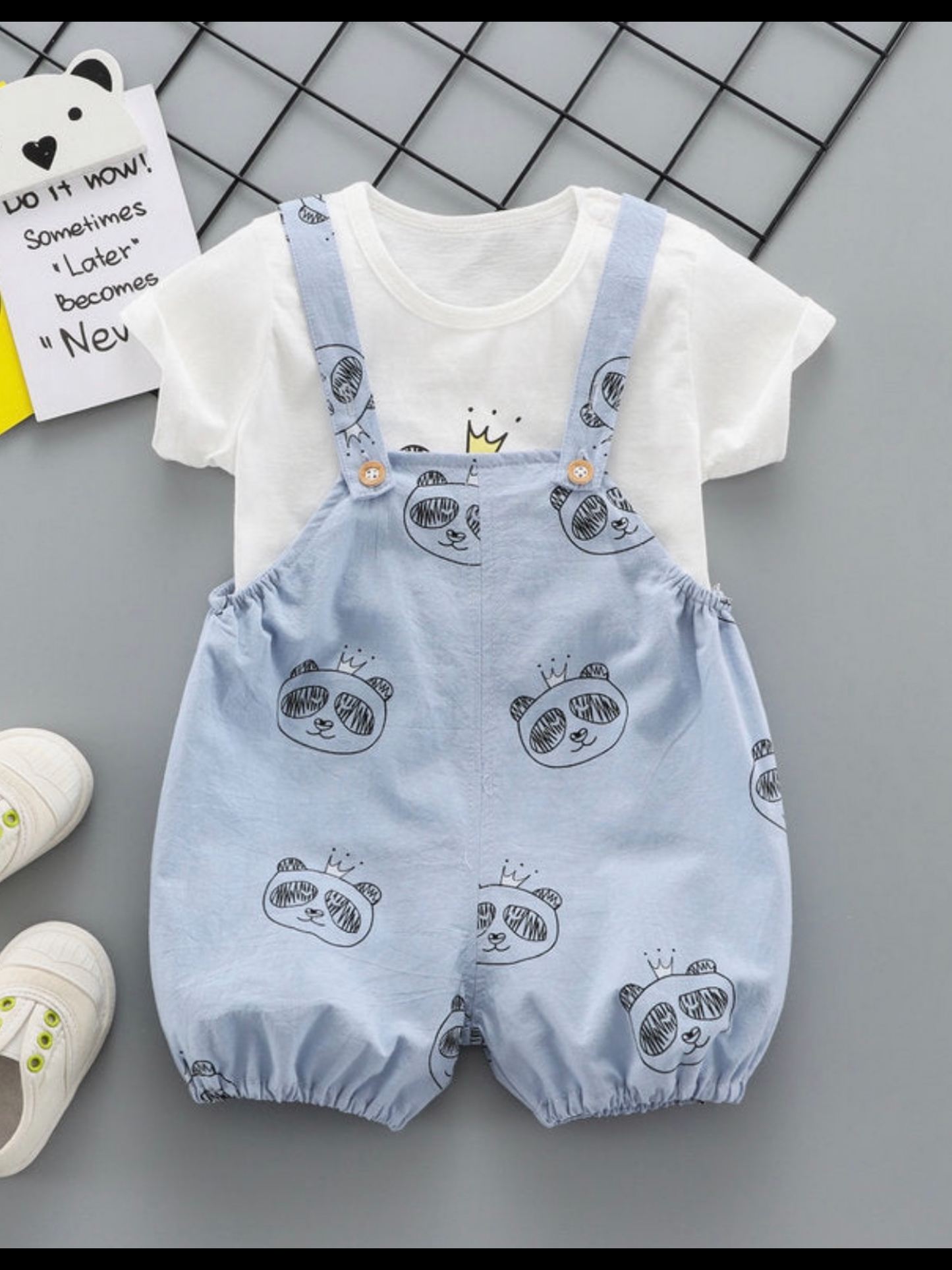 Panda Short Set