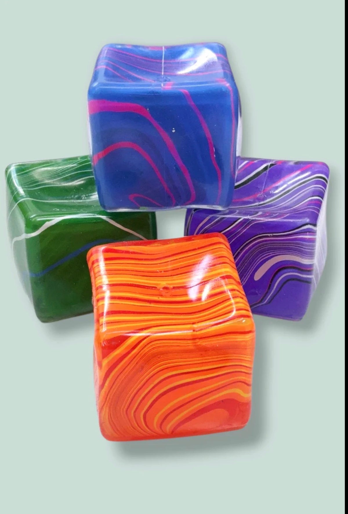 Squish Swirl Cube