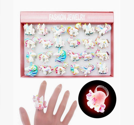 Unicorn Light Up Ring