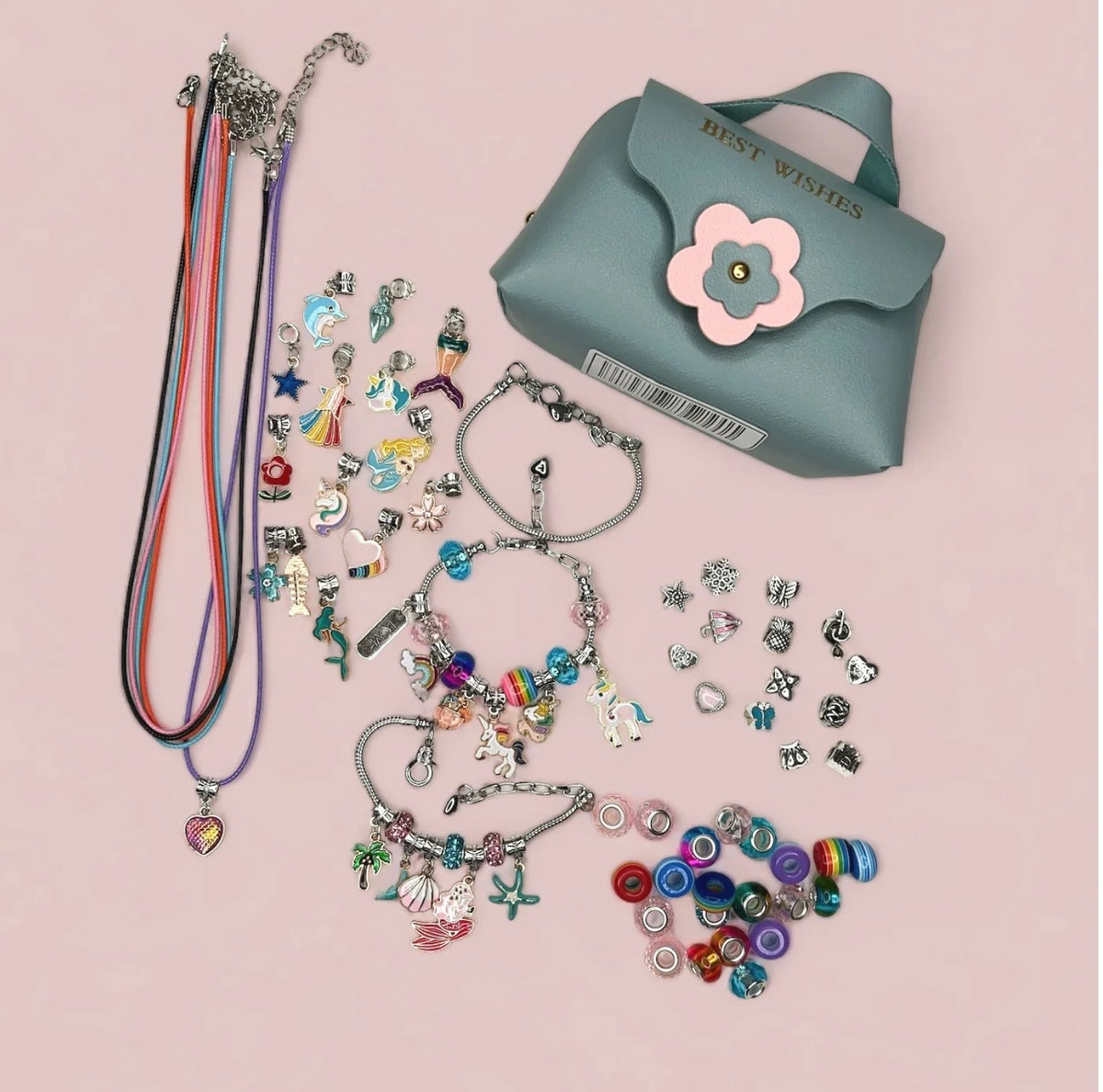 Purse with DIY Jewelry