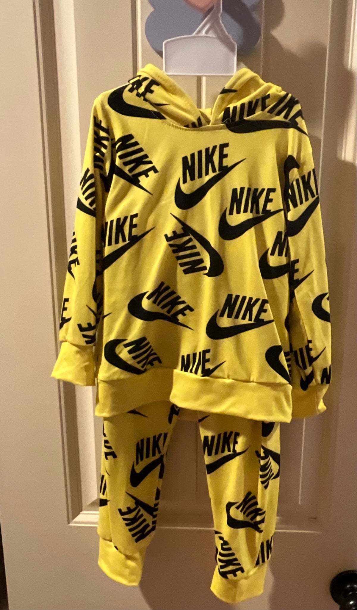 N!ke Pant Set Yellow