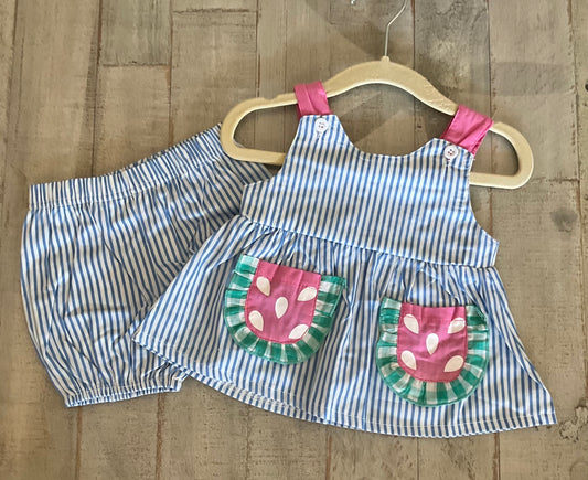 Watermelon Bloomer Set