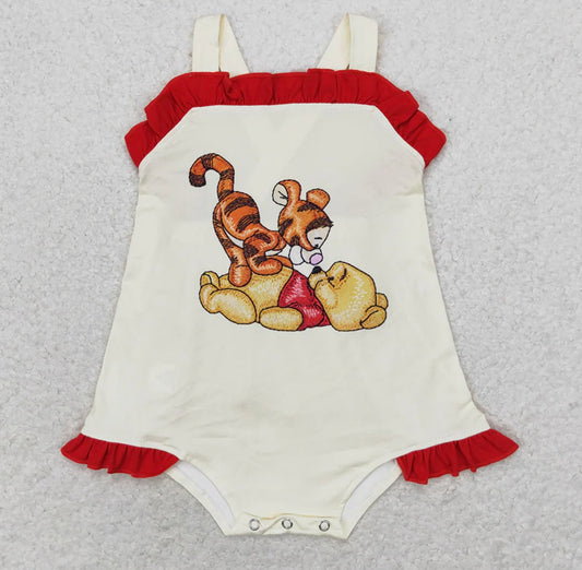 Honey Bear Romper Girl