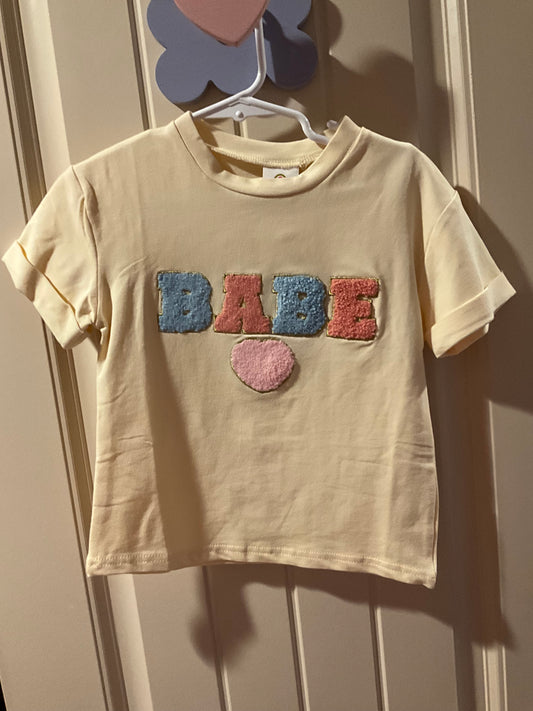 Babe Shirt French Knot