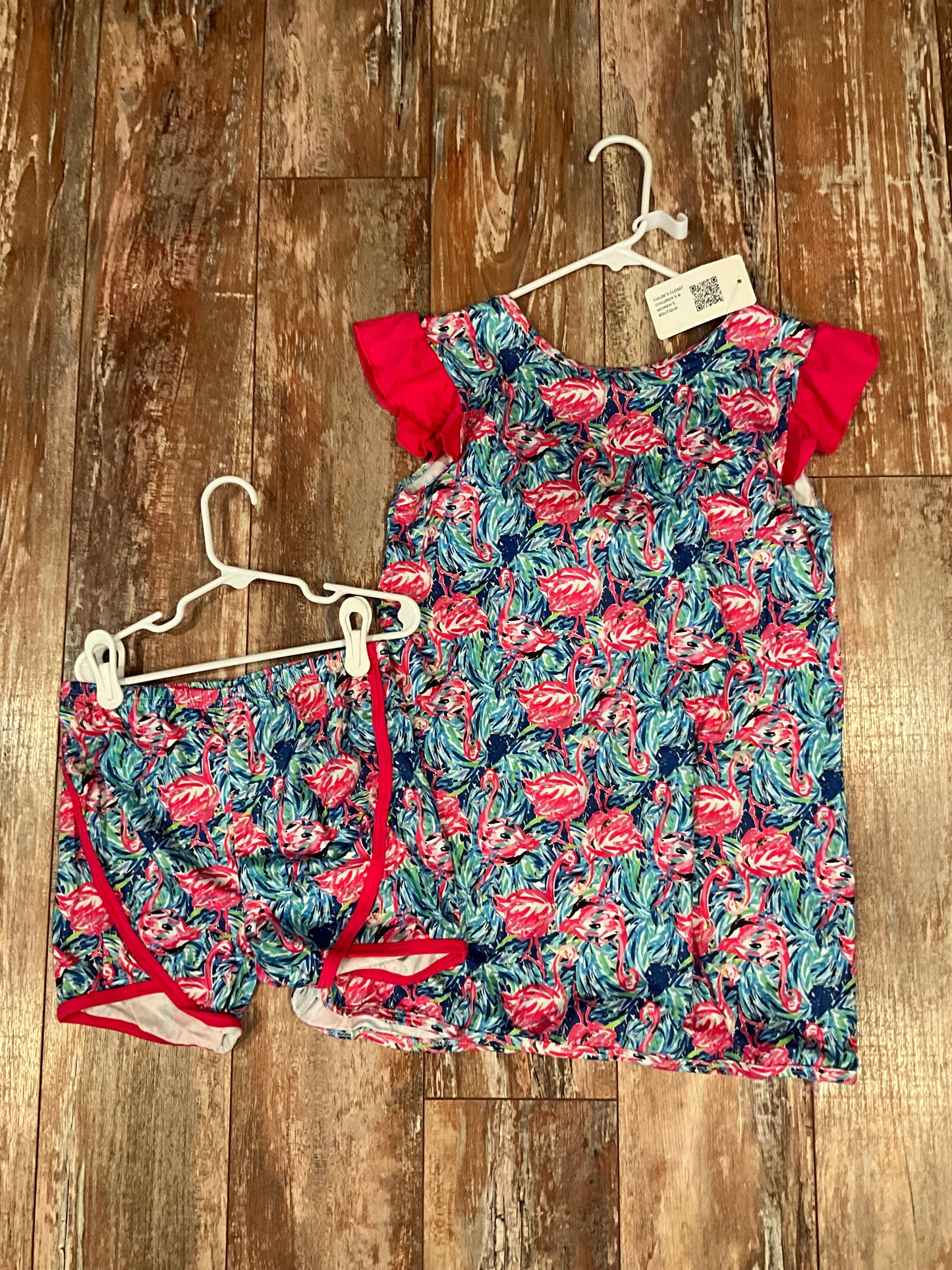 Flamingo Short Set
