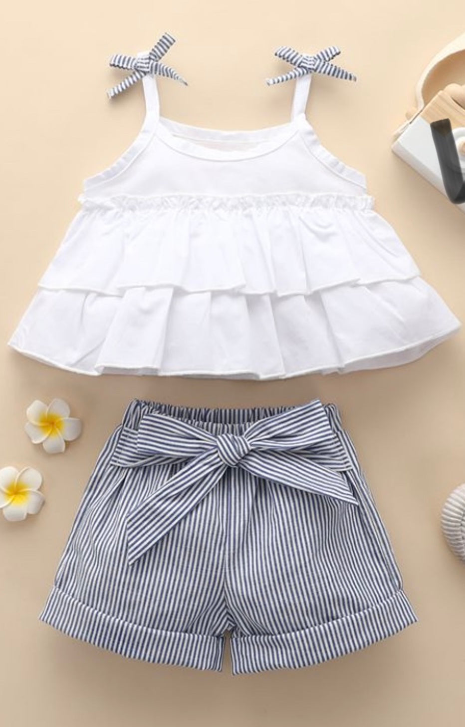 Blue/White Stripe 2 pc