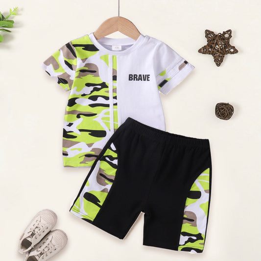 Camo Brave Short Set