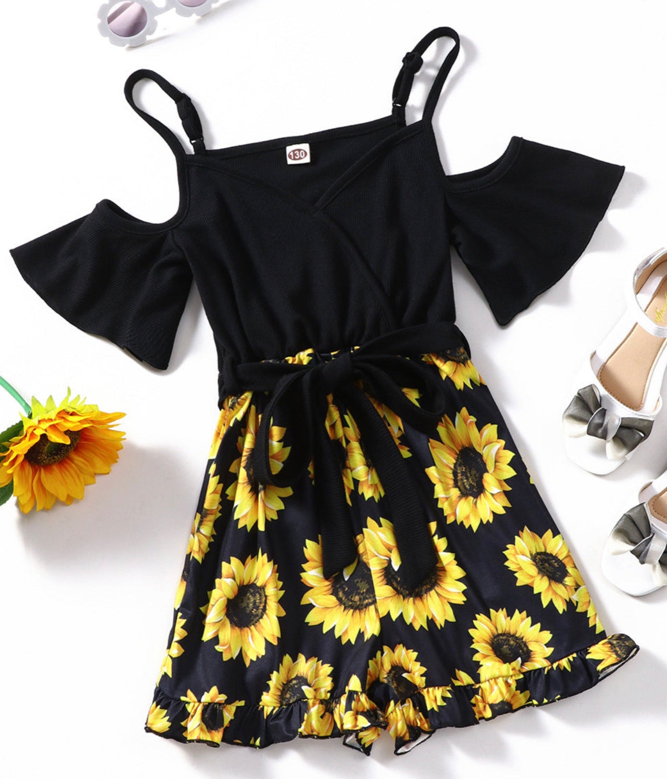 Sunflower Off the Shoulder Jumpsuit