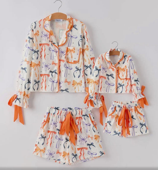 Fall Bow PJs