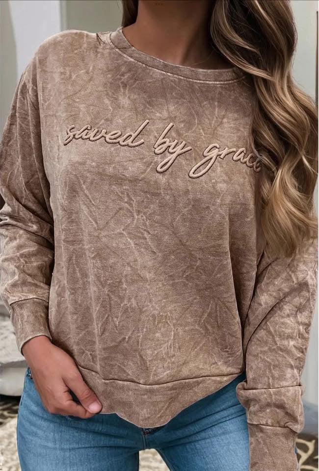 Saved by Grace Sweatshirt