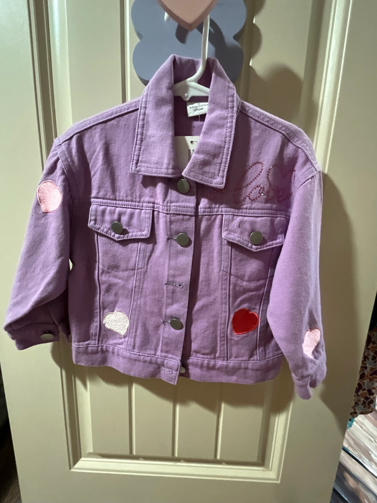 Jacket Denim Purple