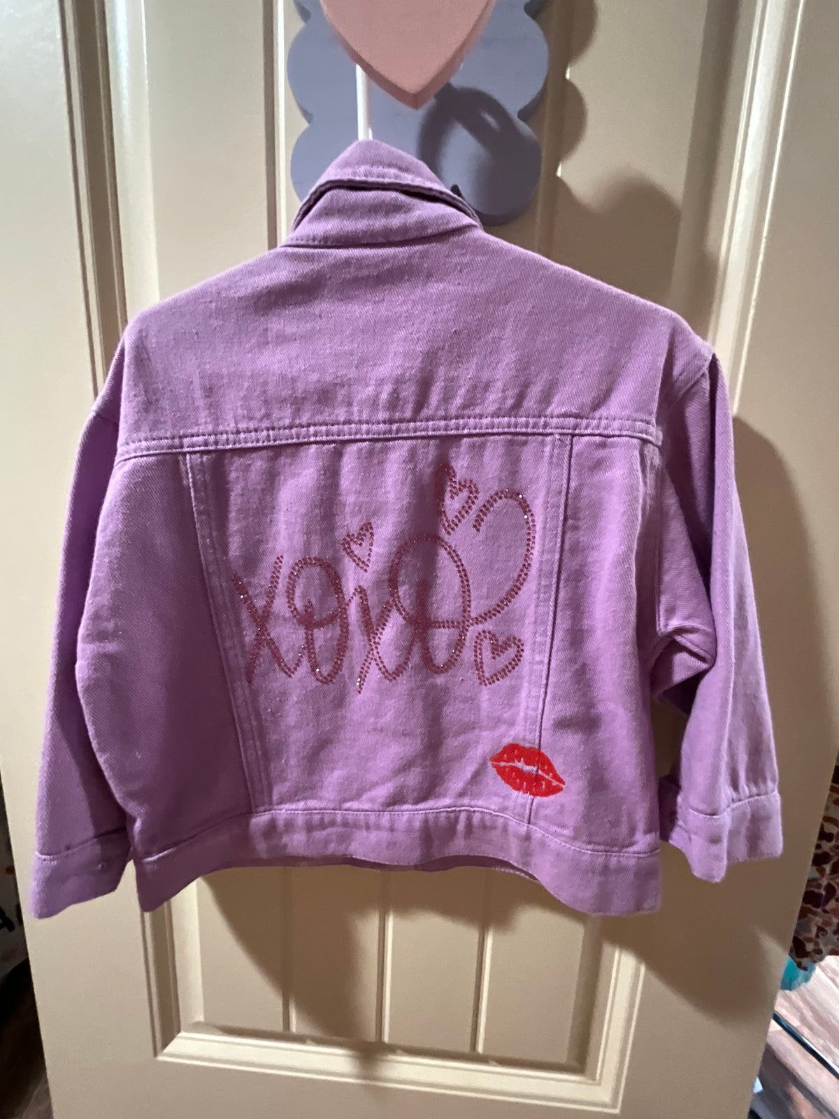 Jacket Denim Purple