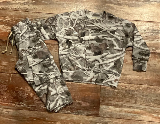 Camo Cargo Pant Set
