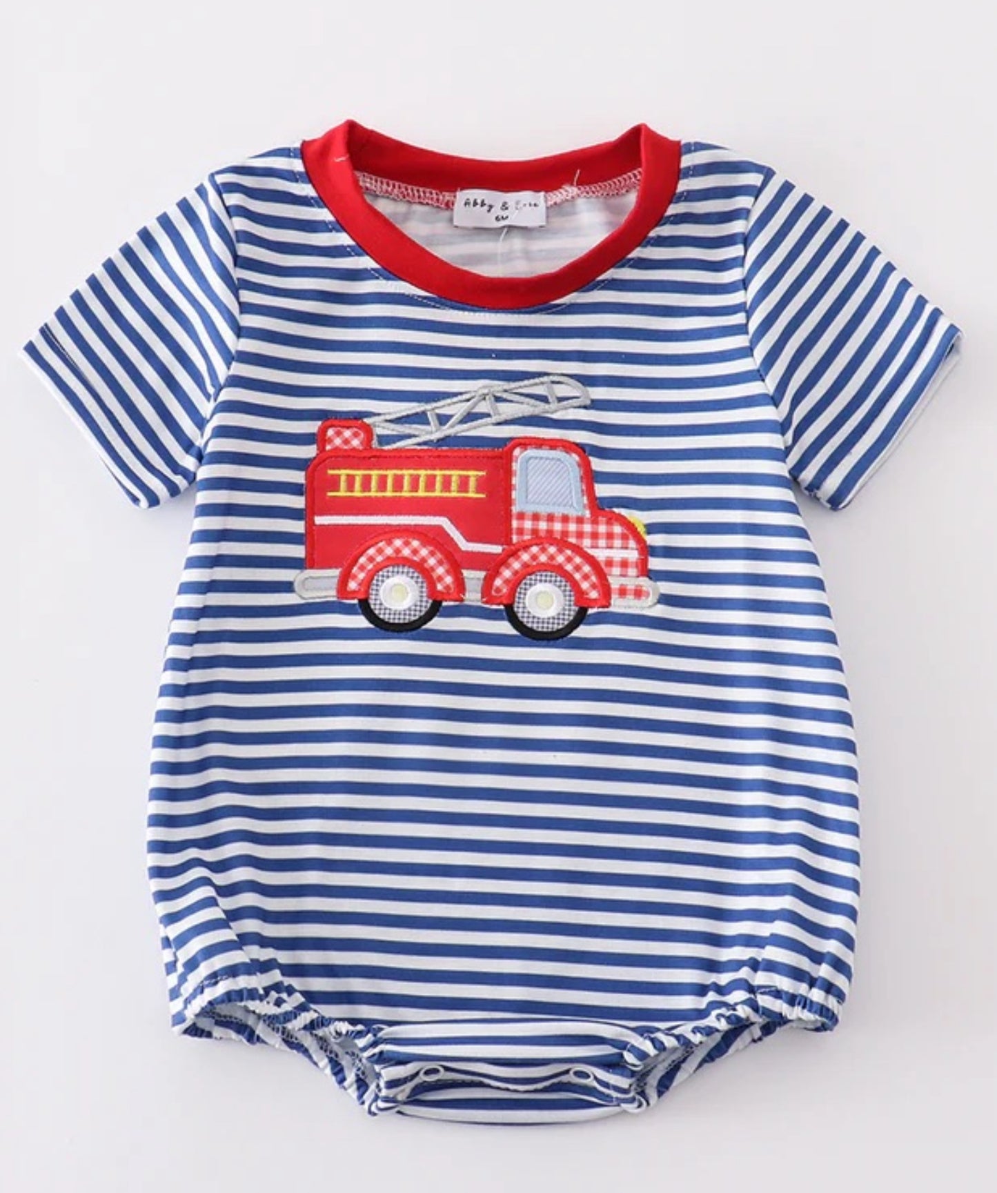 Fire truck Romper