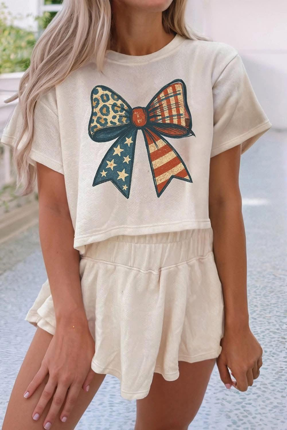 Bow Short Set