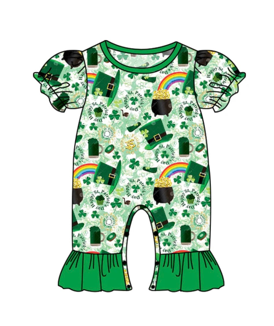 St Patty Romper