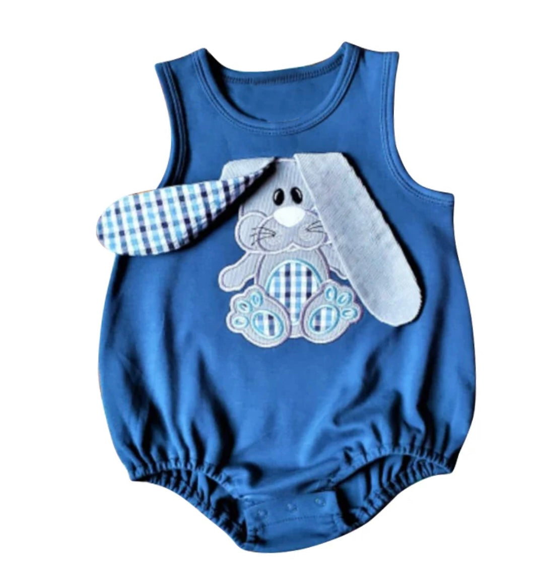 Bunny Romper Blue