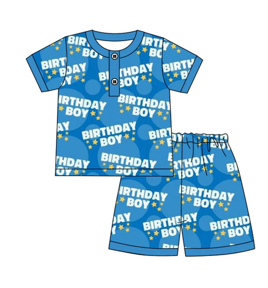 Happy Birthday Boy Pajama Set