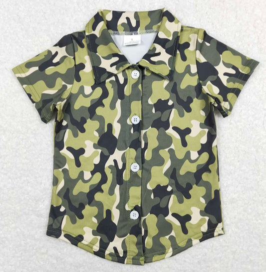 Camo Button Up Shirt