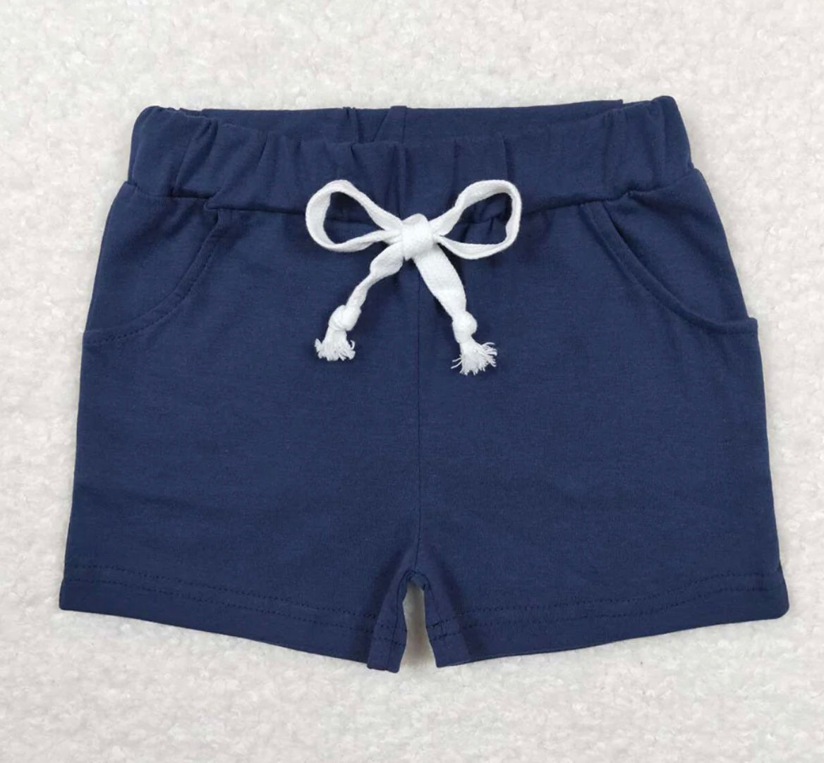 Shorts Navy Pockets