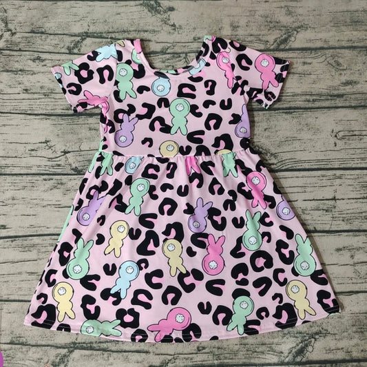 Easter Leopard Peep Dress