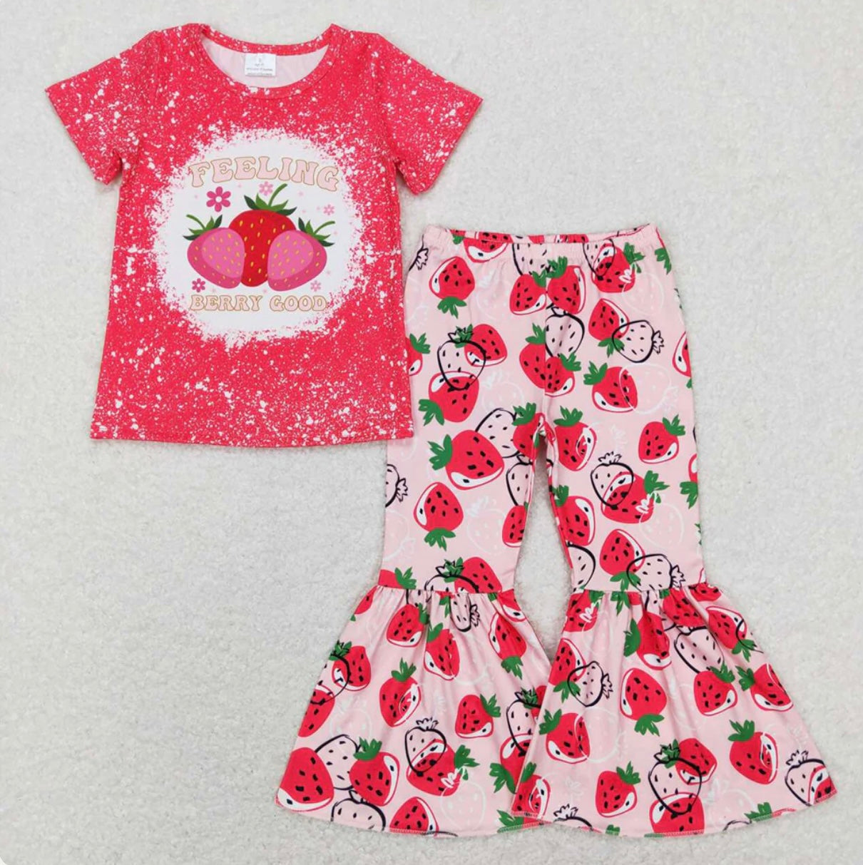 Strawberry Pant Set