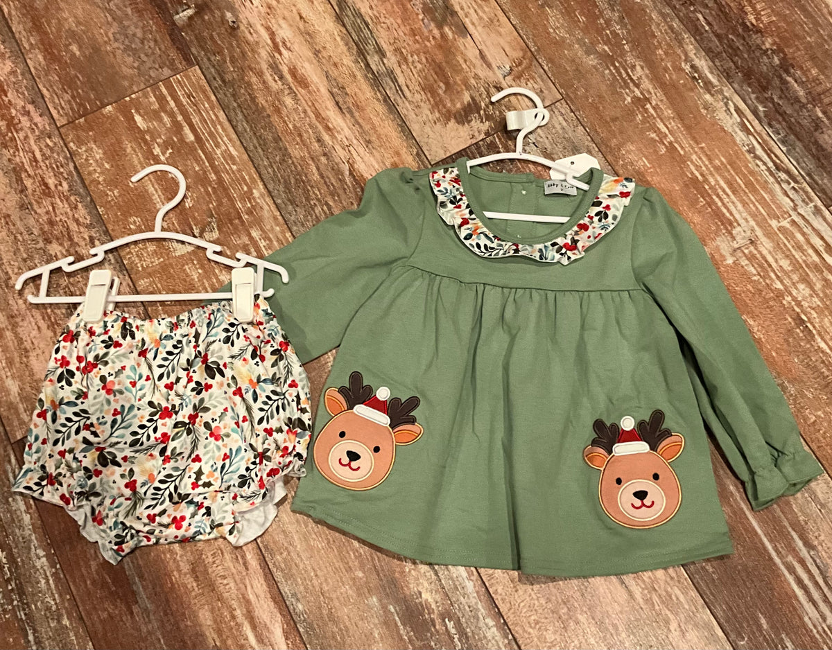 Rudolph Floral Bloomer