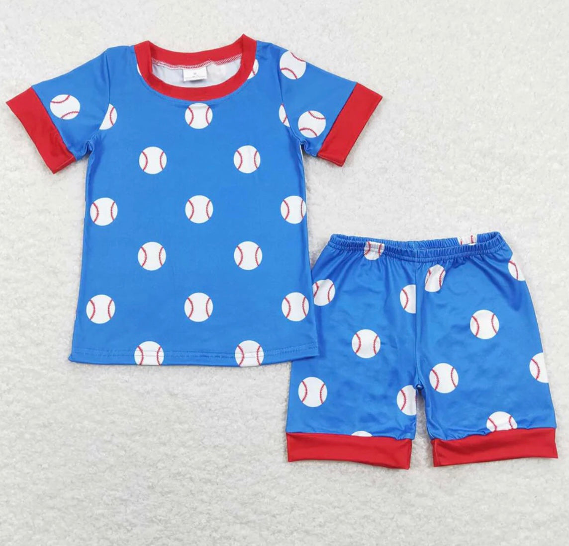 Baseball Pajama Set