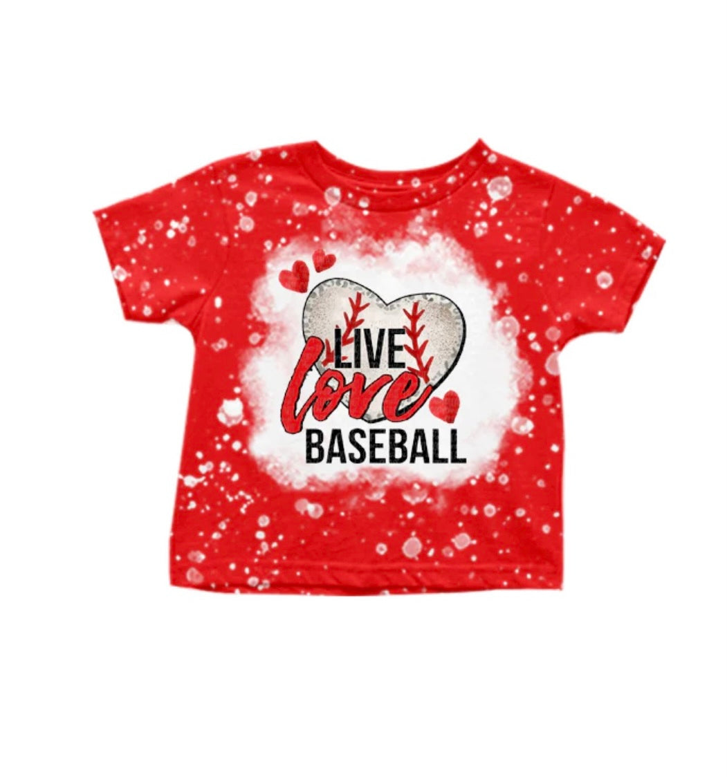 Baseball Live Love Shirt  (PreOrder TAT 3-6wks)