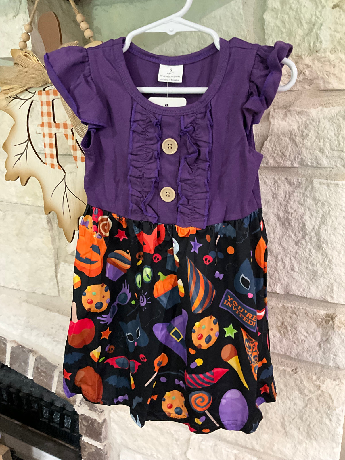 All Fall Purple Dress