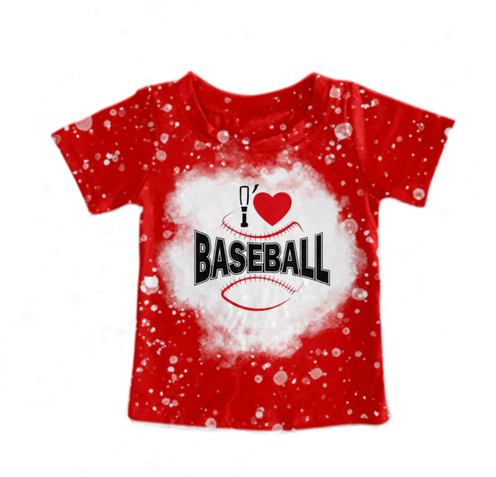 Baseball I love Shirt  (PreOrder TAT 3-6wks)