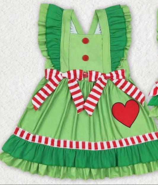 Gr*nch Stripe Dress