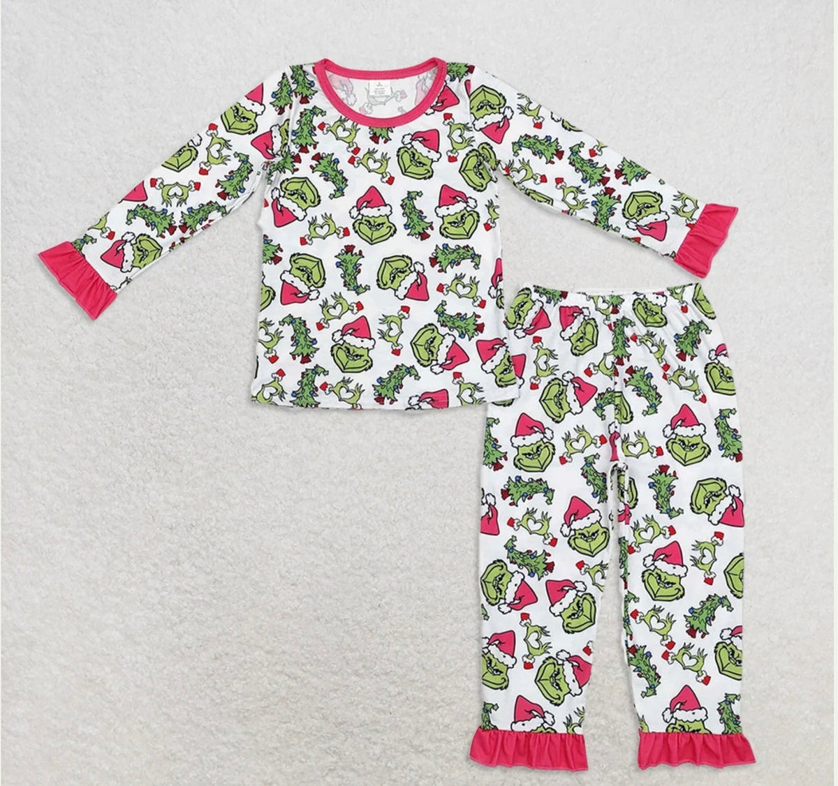 Gr*nch Pjs Ruffle