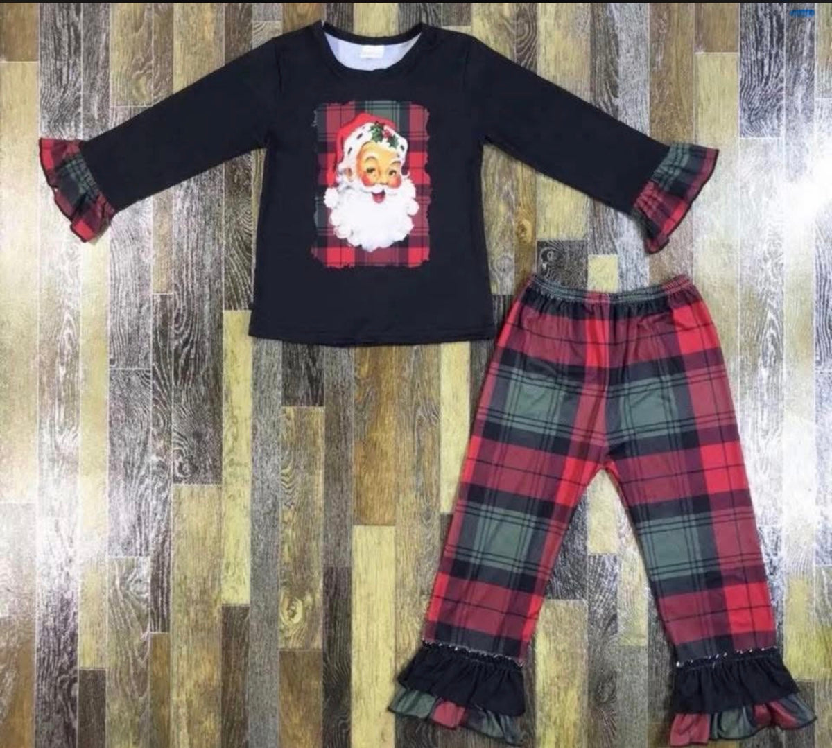 Pjs Santa Plaid