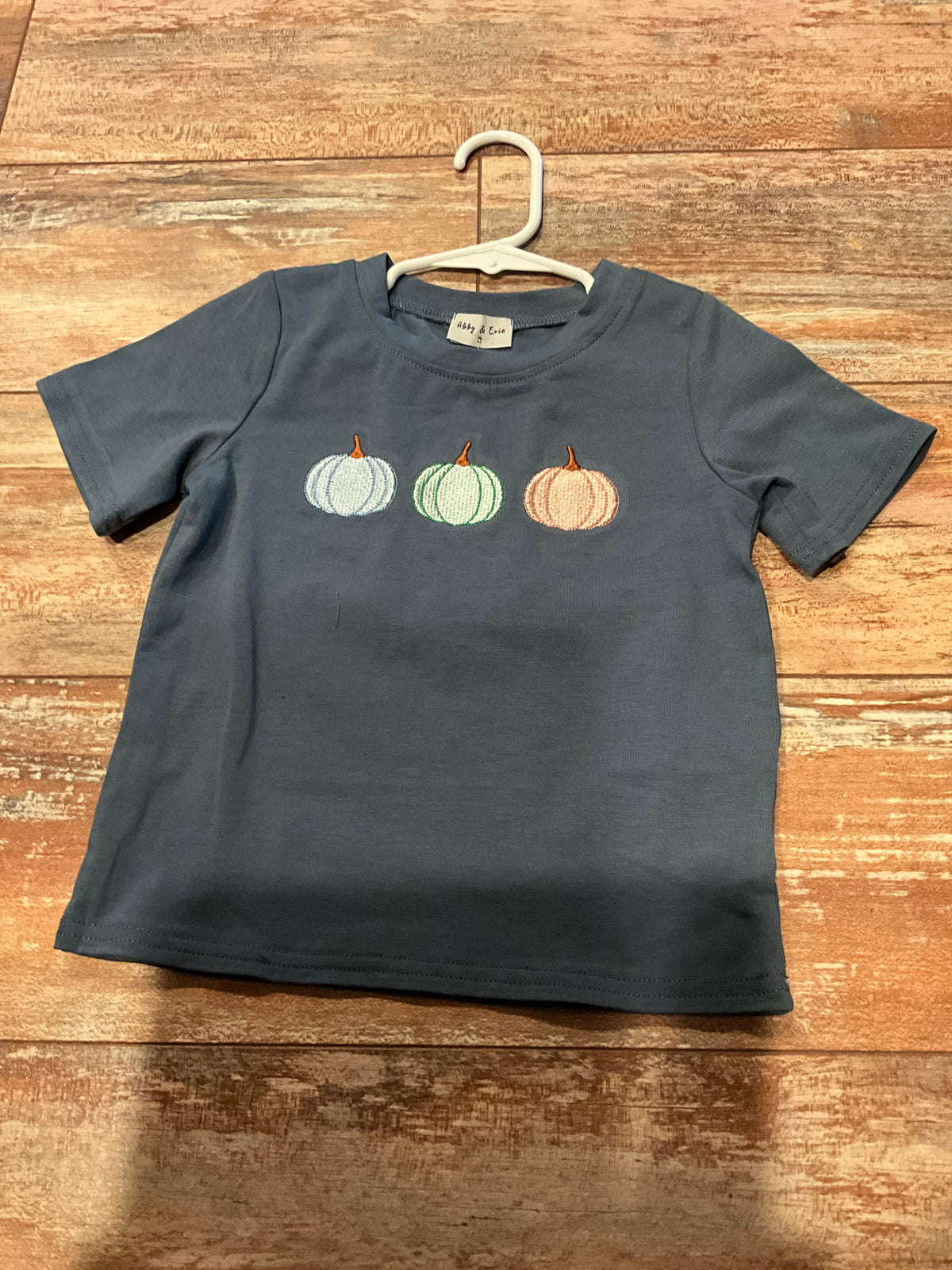 Embroidery Pumpkin Shirt