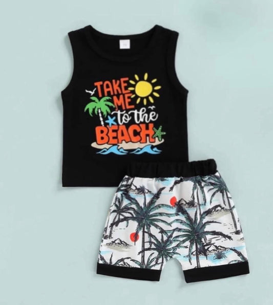 Take me to the Beach Short Set