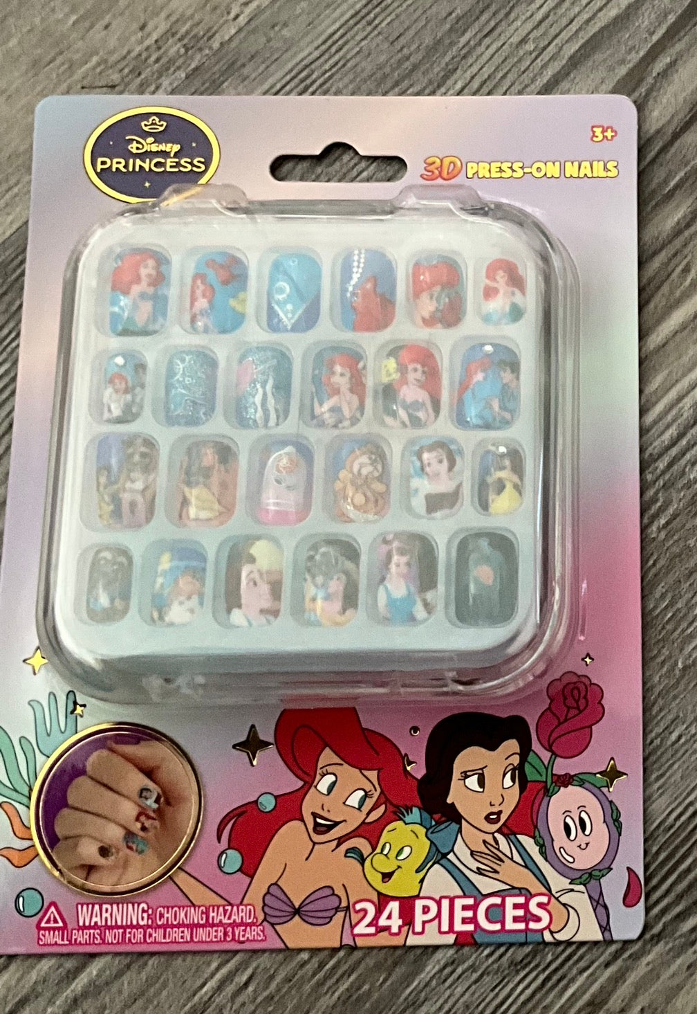 Princess Press on Nail Case